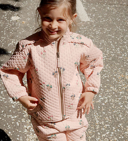 Konges Sløjd Thermohosen - Bow Kitty Pink