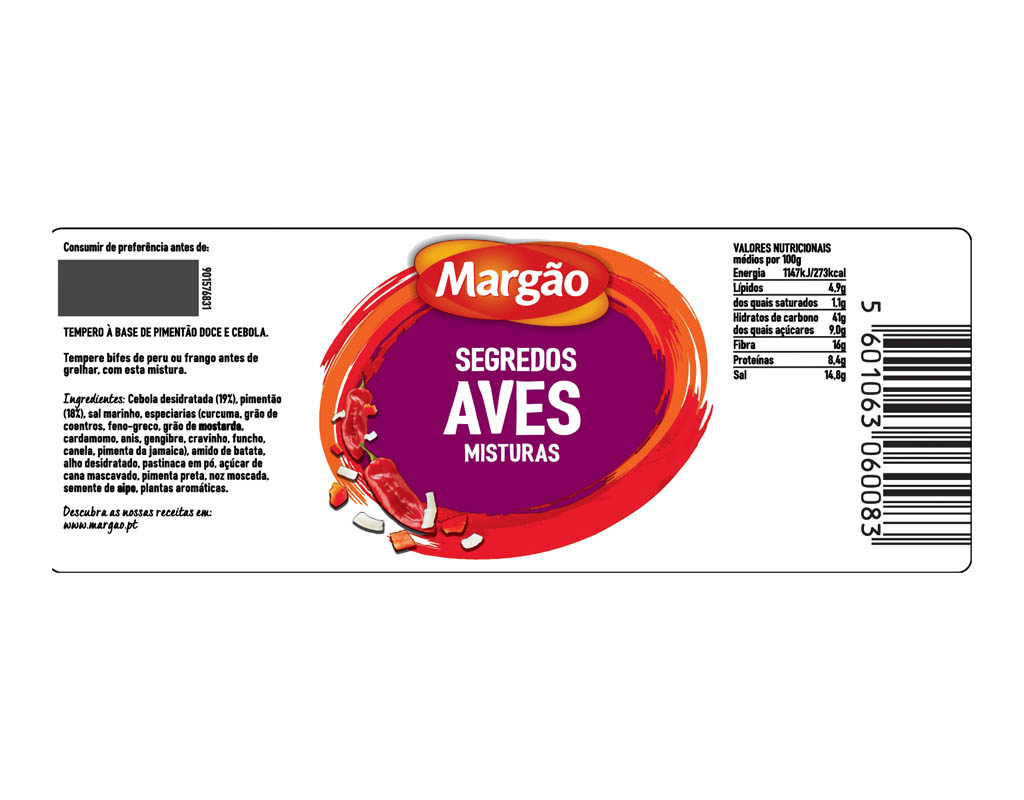 MISTURA MARGÃO AVES 50G