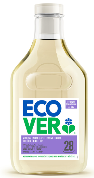 Ecover Vloeibaar Wasmiddel Colourappelbloesem & freesia 1430ml
