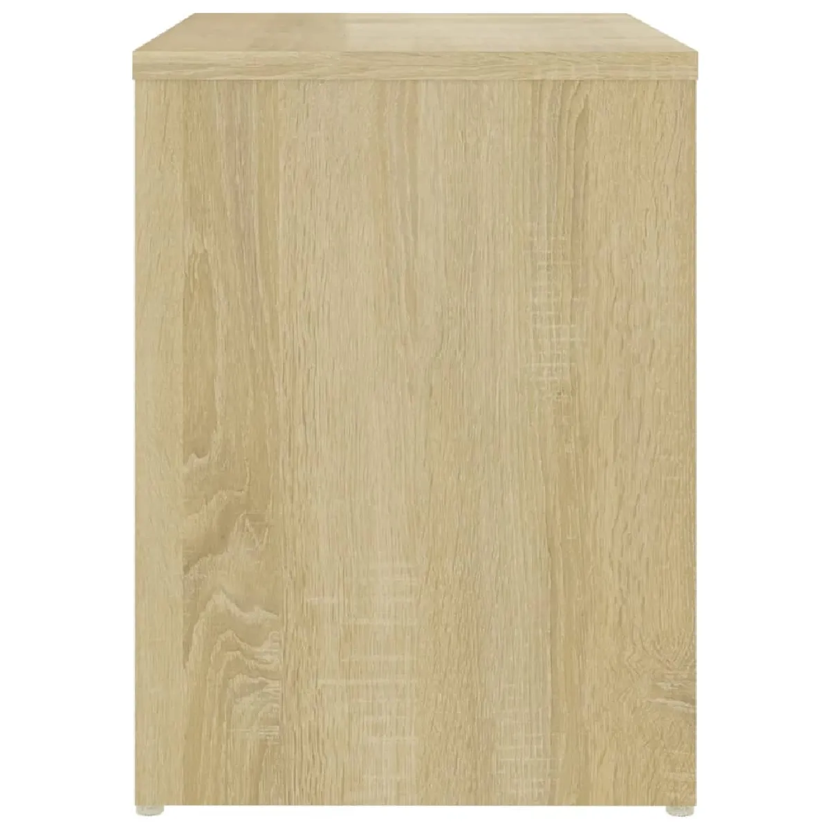 vidaXL Table de chevet - Chêne sonoma