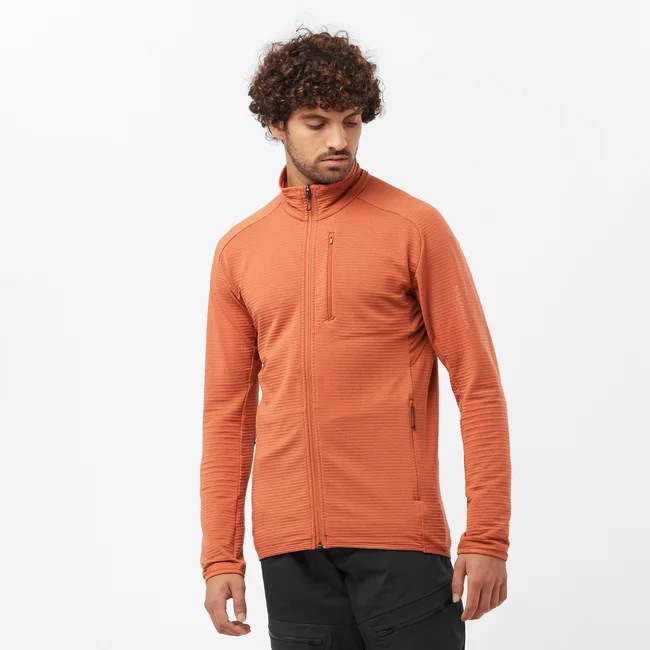 ESSENTIAL LIGHTWARM  Midlayer-Jacke mit durchgehendem Reißverschluss Herren