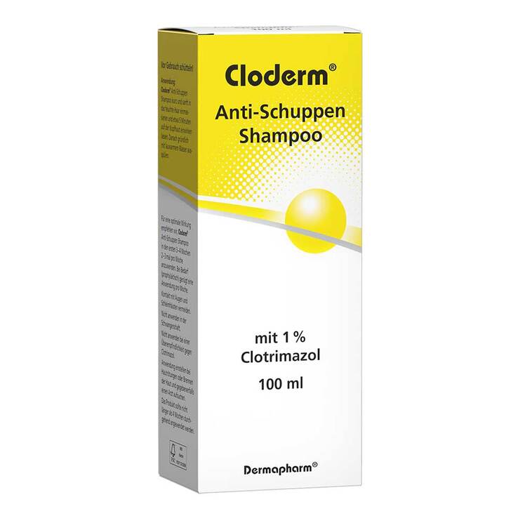 Cloderm Anti Schuppen Shampoo, 100 ml