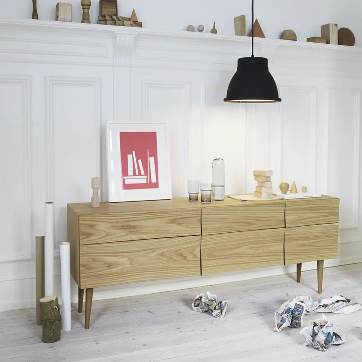 Muuto - Reflect Sideboard, gross, Eiche geölt