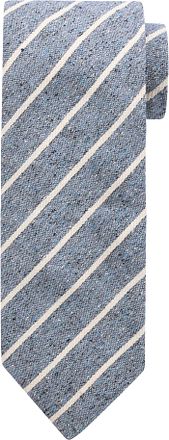 Suitable Stropdas Linnen Streep Blauw TI23-26 kopen