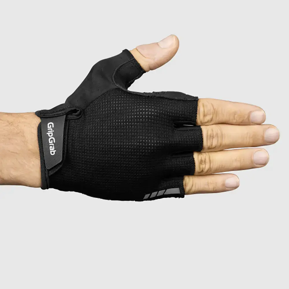 GripGrab EXPLR RC Max Padded Zomer Fietshandschoenen Zwart