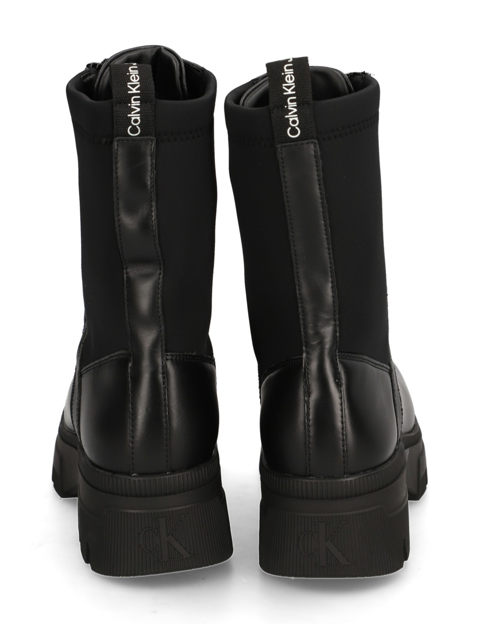 CHUNKY COMBAT LACEUP ZIP