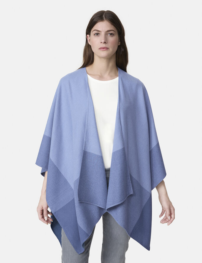 Gerry Weber CAPE / PONCHO JERSEY Blue/grey patch