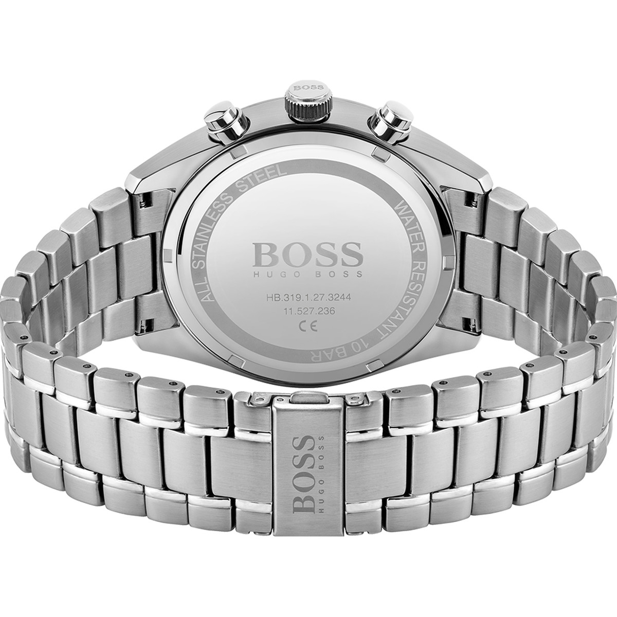 Montre Boss homme chronographe acier