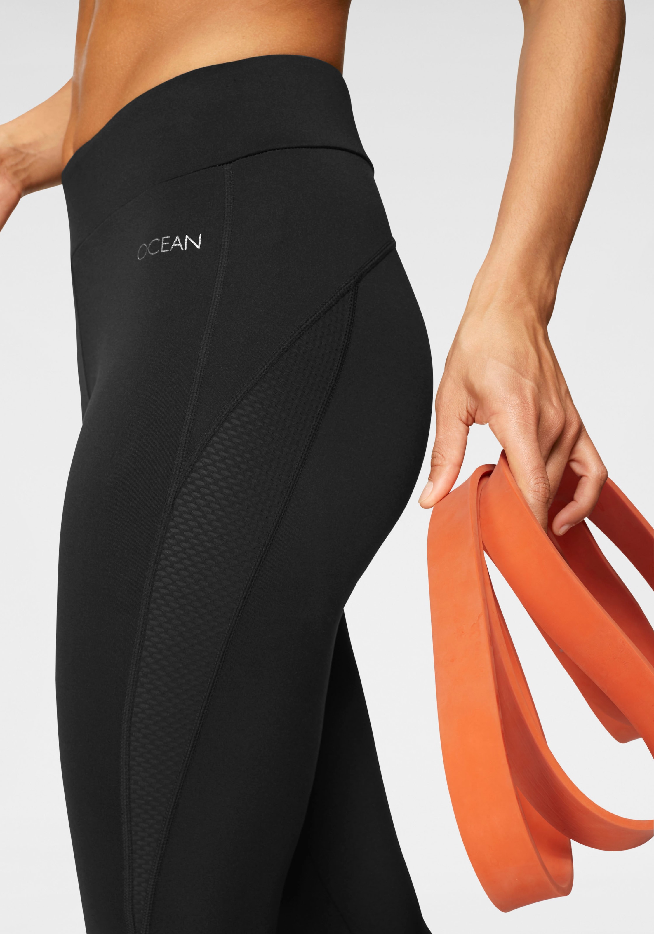 Ocean Sportswear Leggings »Yoga-Tights«  mit Mesh-Einsätze