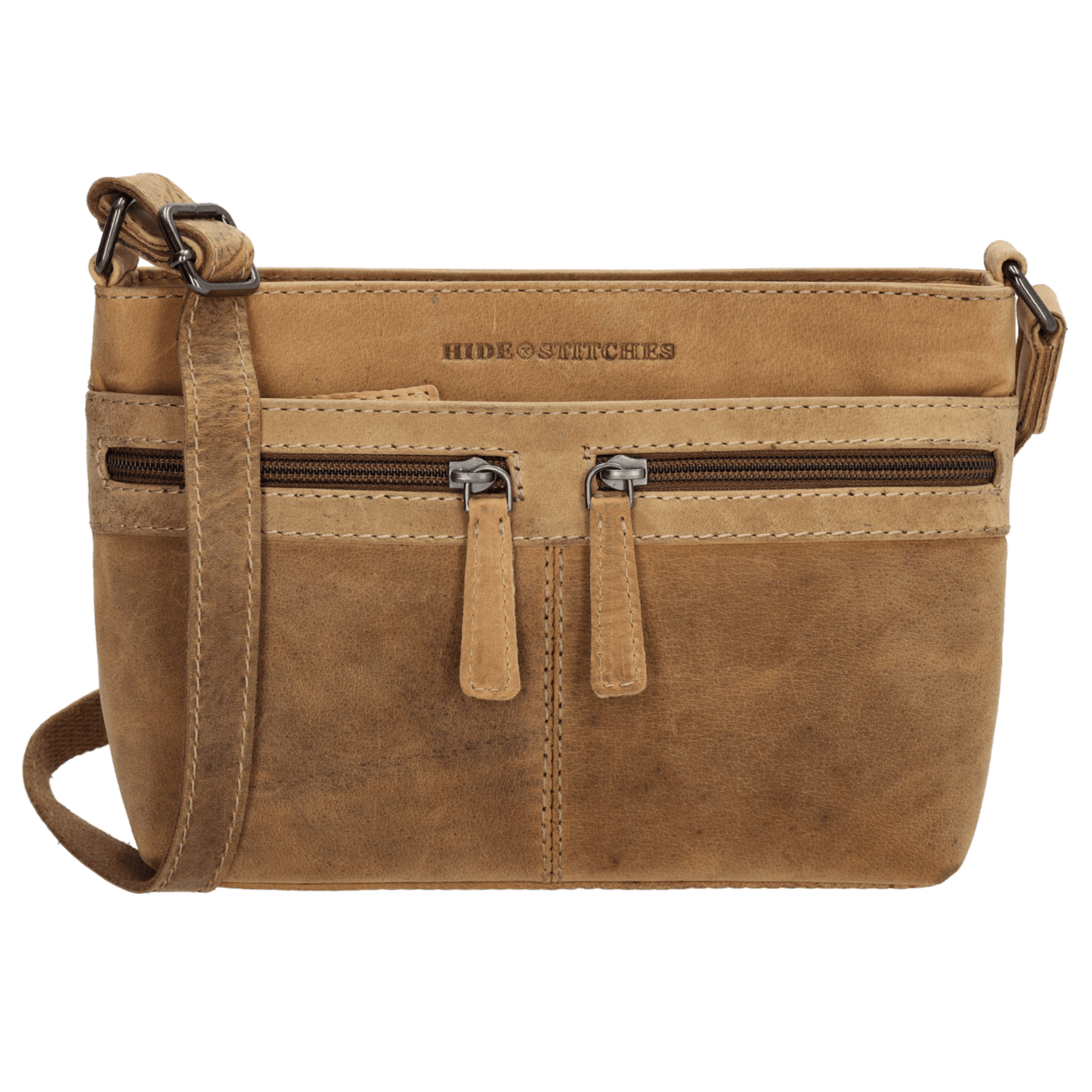 Hide & Stitches Idaho Schoudertas S Bruin
