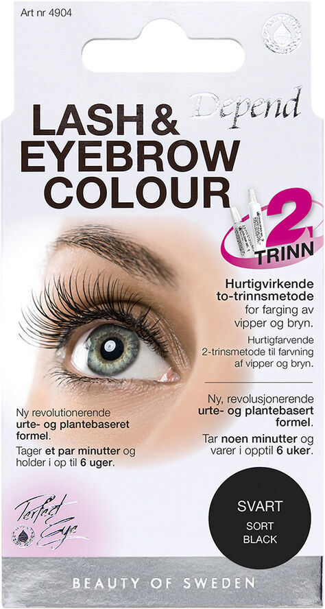 Depend Lash/eyebrow col. Black