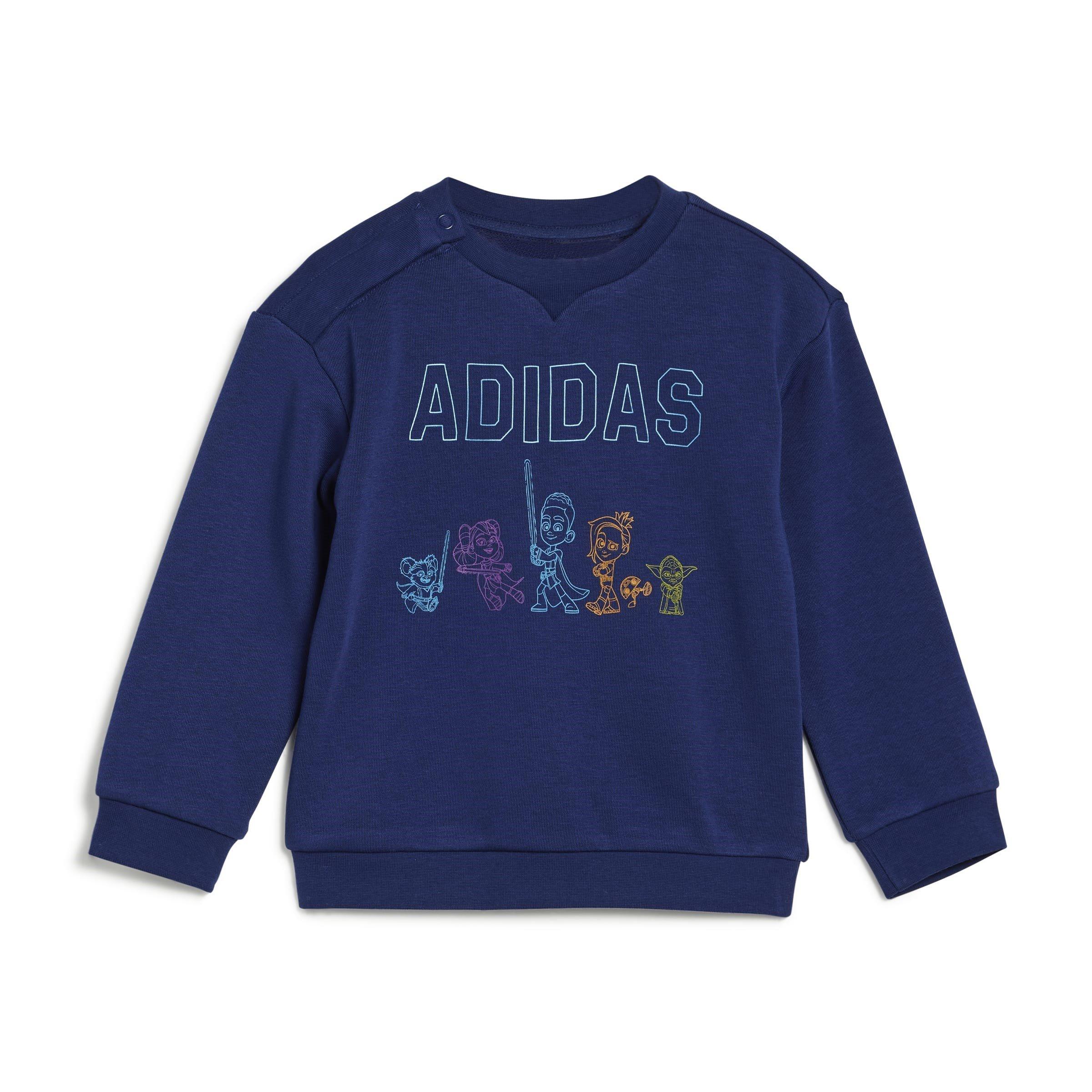 adidas x Star Wars Young Jedi Crewneck Jumper And Jogging Bottoms Set Juniors