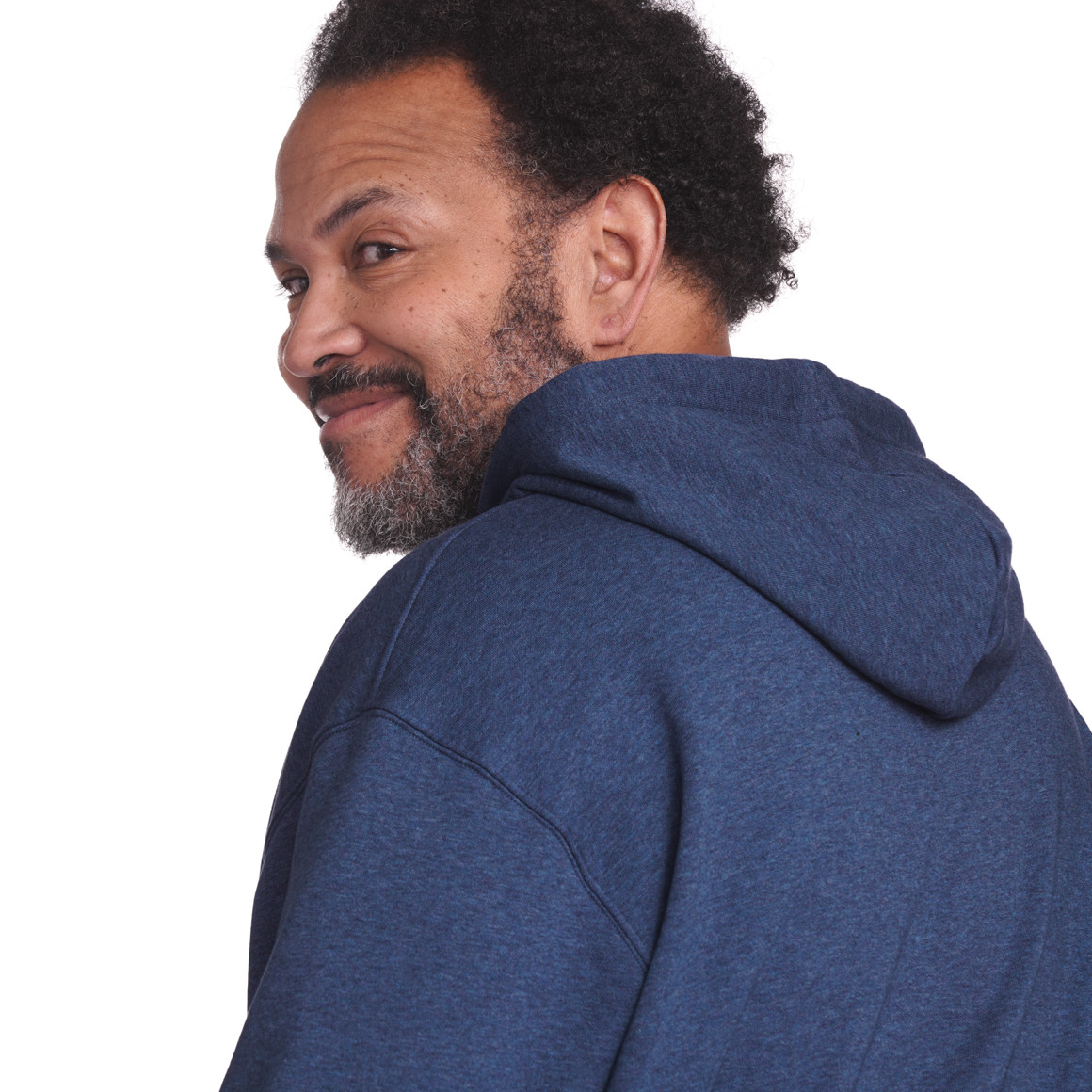 VanVaan Herren Sweat-Hoodie mit Print blau