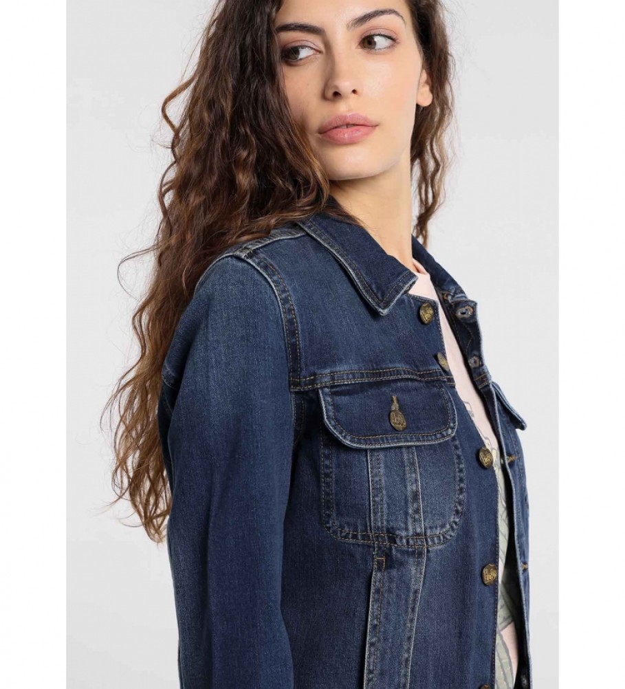 Jaqueta jeans escura Lois
