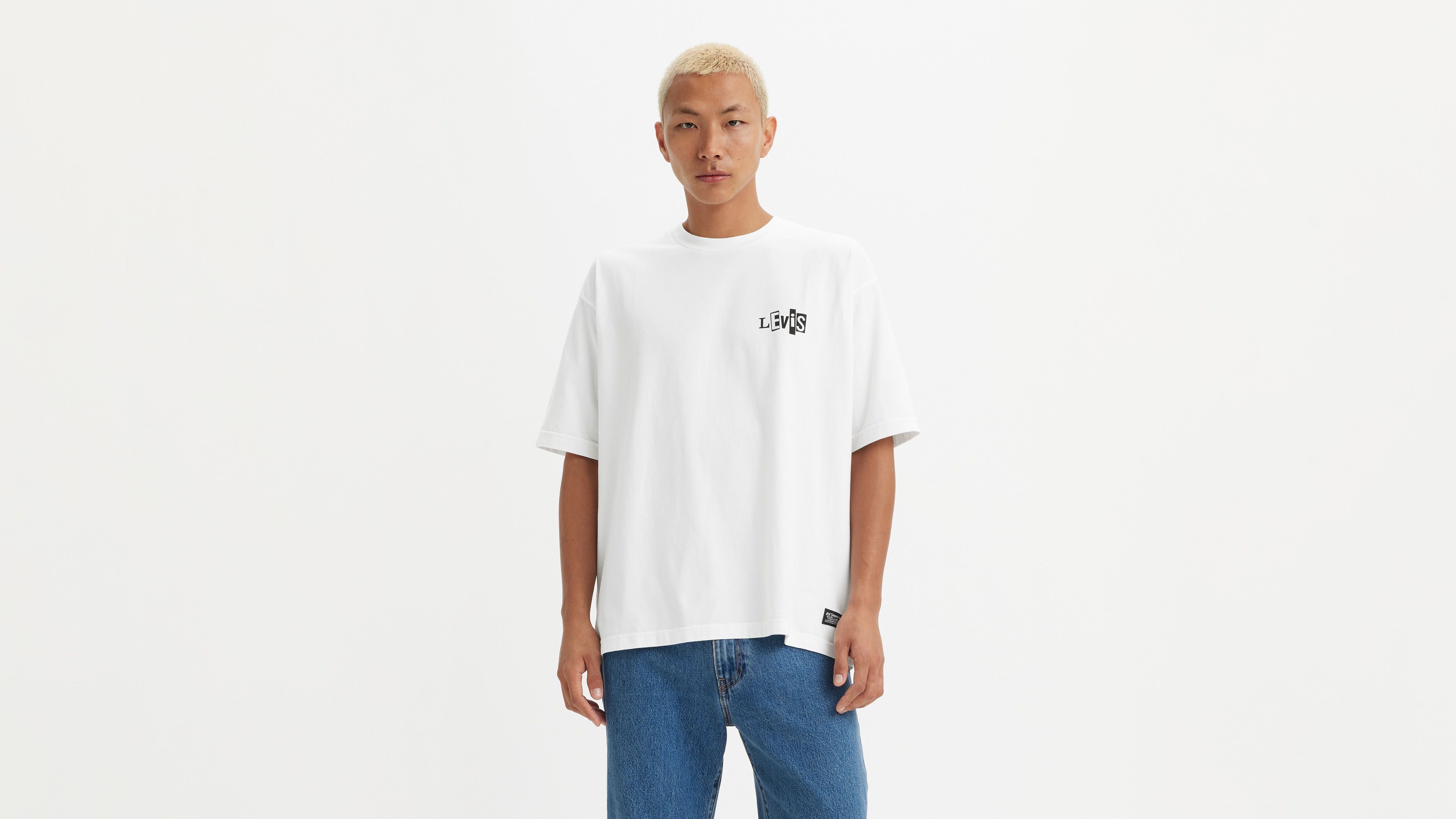 T-shirt graphique Levi's® Skateboarding - White - Blanc