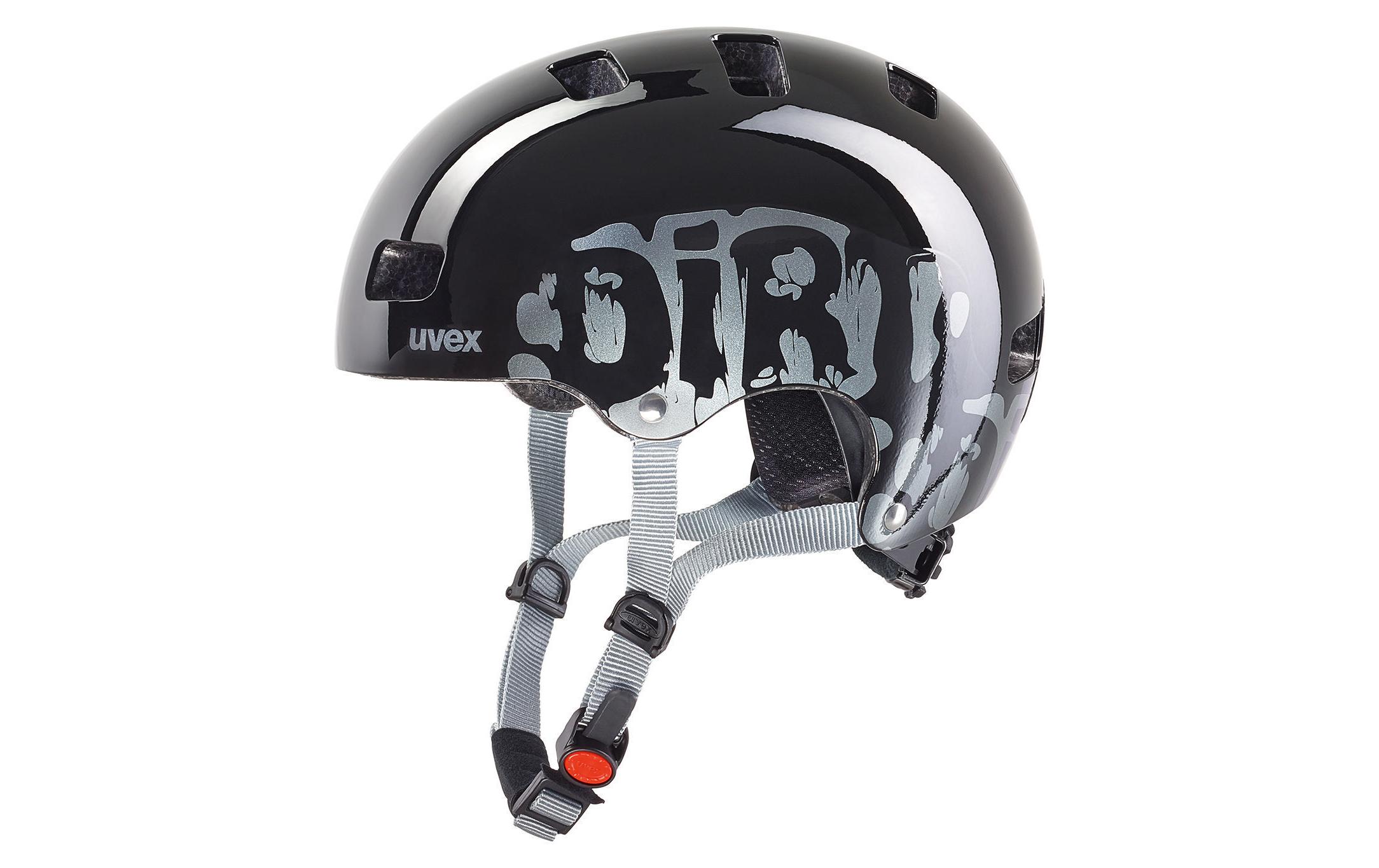 Helm uvex kid 3 dirtbike black 51-55 cm, SchwarzKinder-Helm