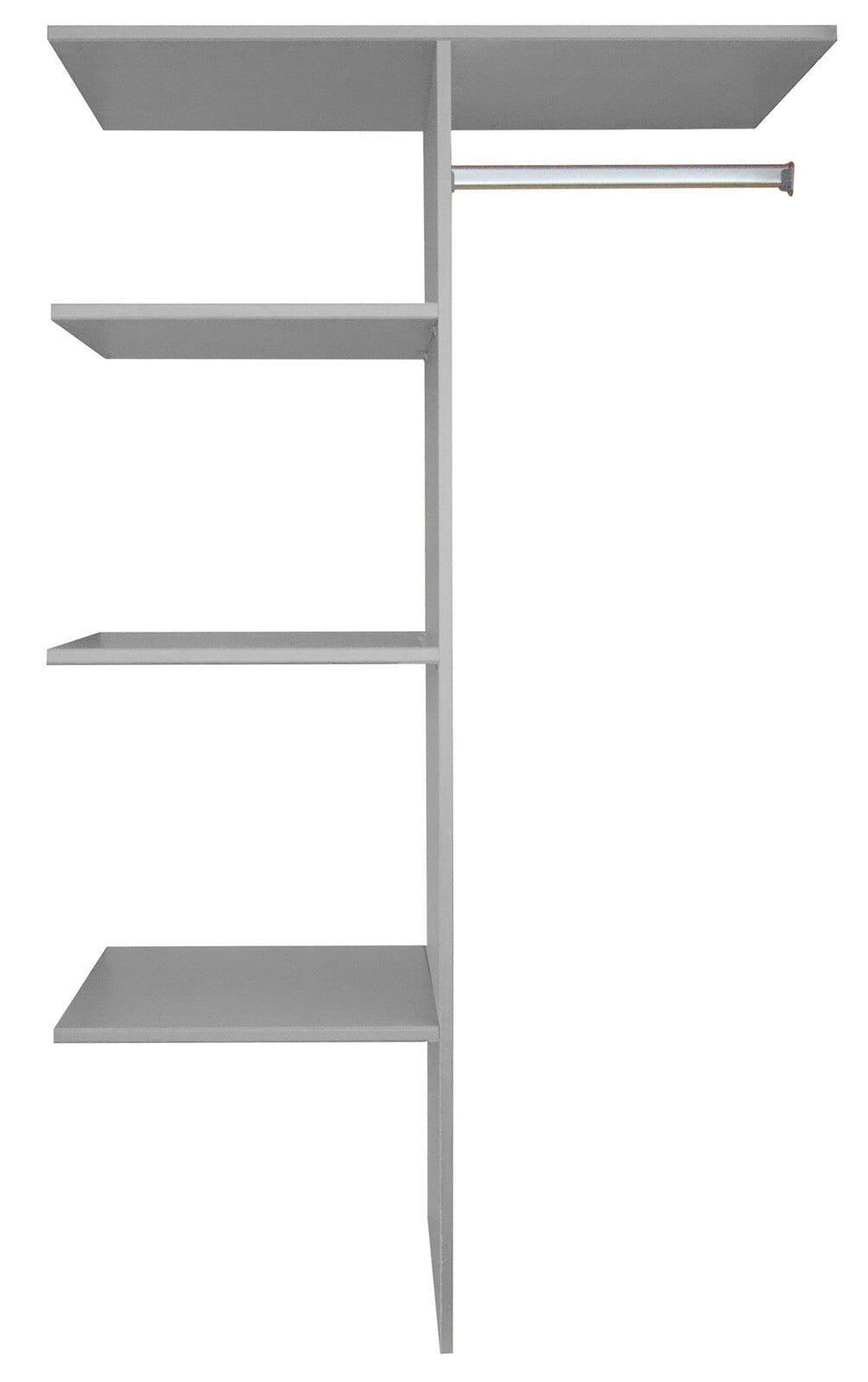 Wäscheeinteilung linegrey für Fachbreite 100 cm/ Schrankhöhe 236 cm