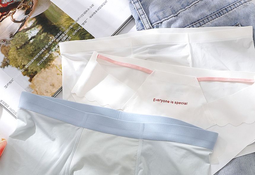 Pancherry - Matching set voor koppels: slipje met letters + boxershorts