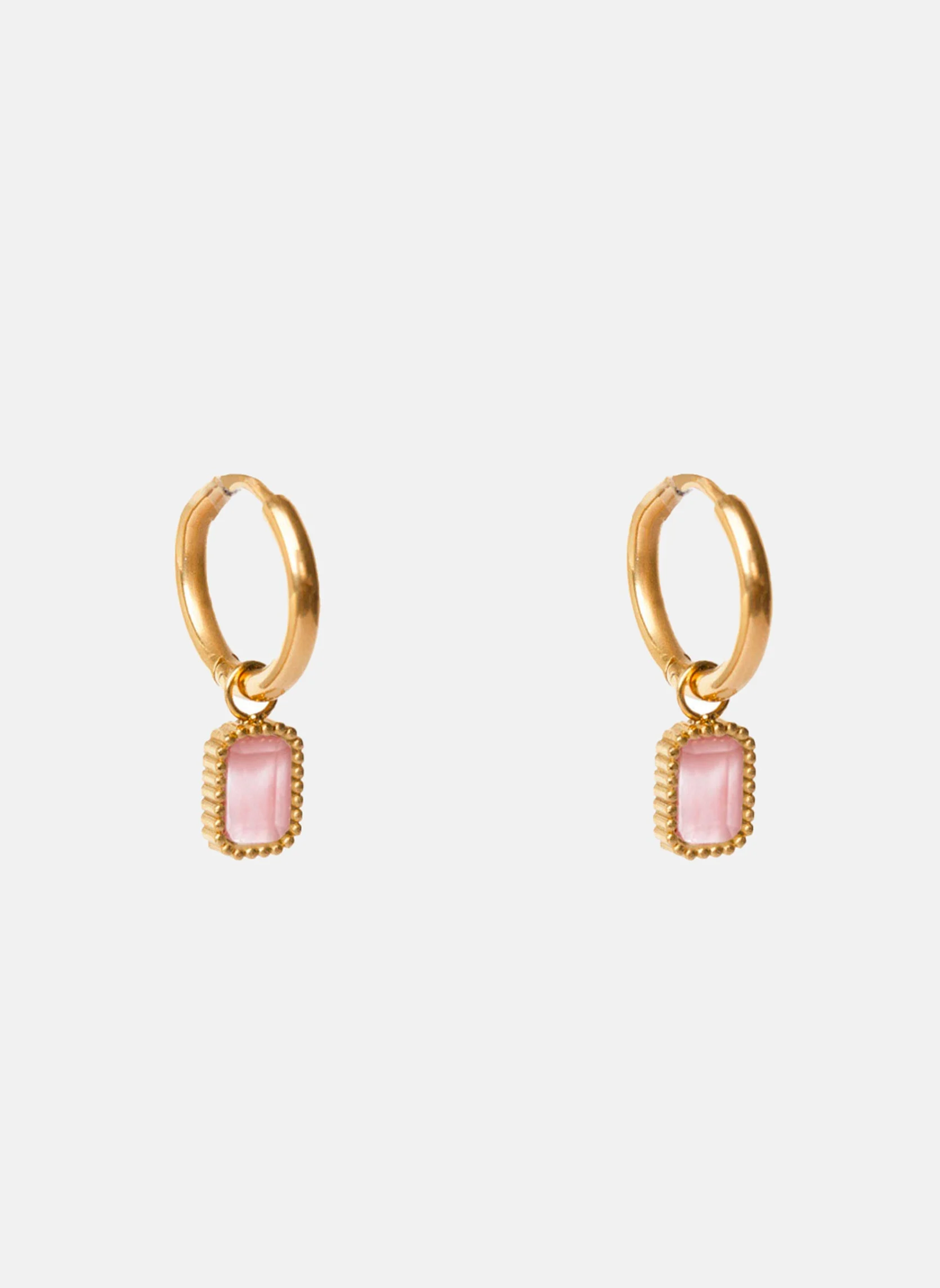 ARINNA - Boucles d'oreilles pendantes arinna | Rose