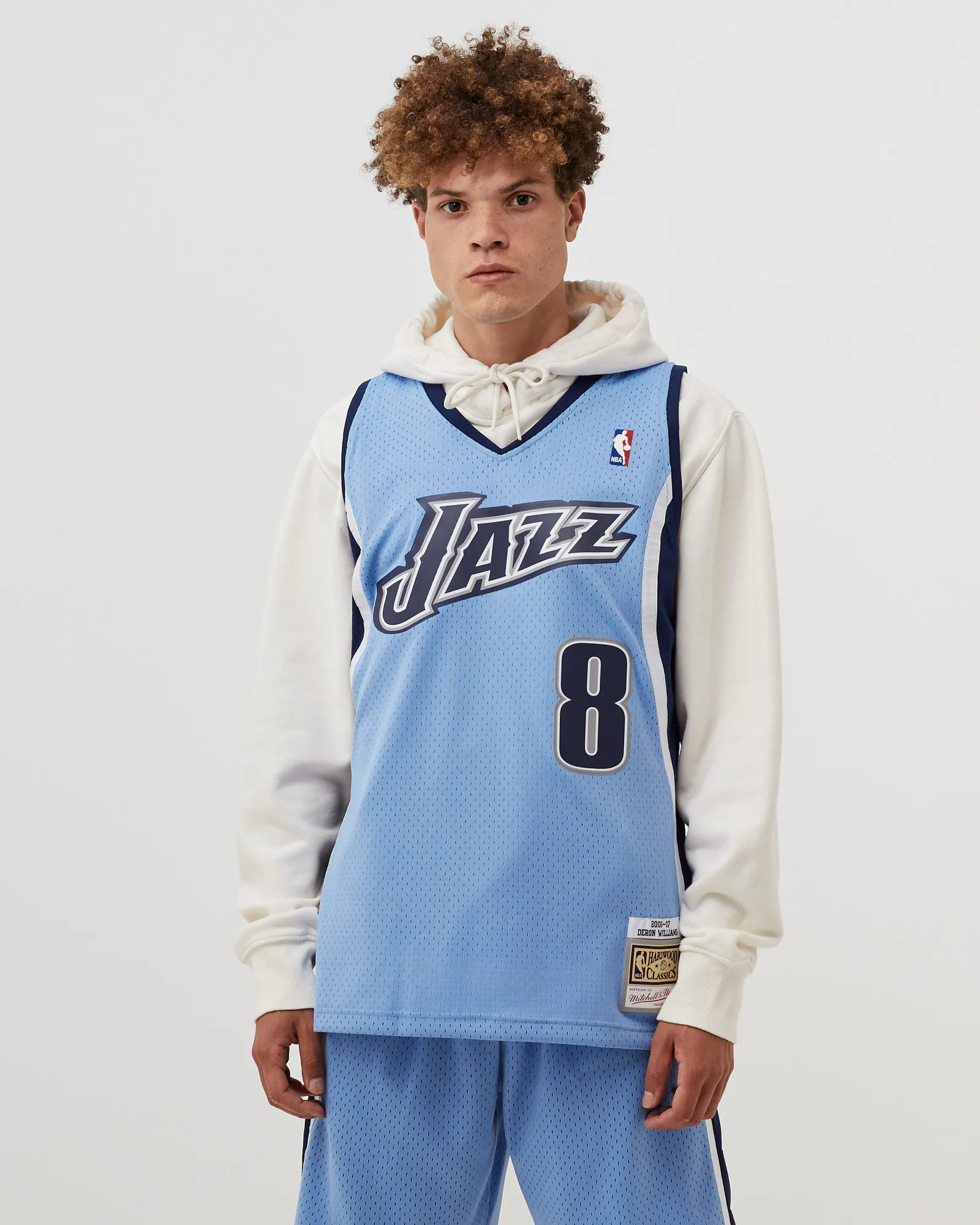 Mitchell & Ness NBA SWINGMAN JERSEY UTAH JAZZ ALTERNATE 2006-07 DERON WILLIAMS #8