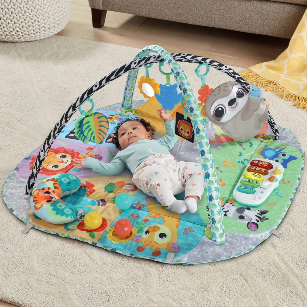 MAXI TAPIS D'ÉVEIL SENSORIEL 7 EN 1