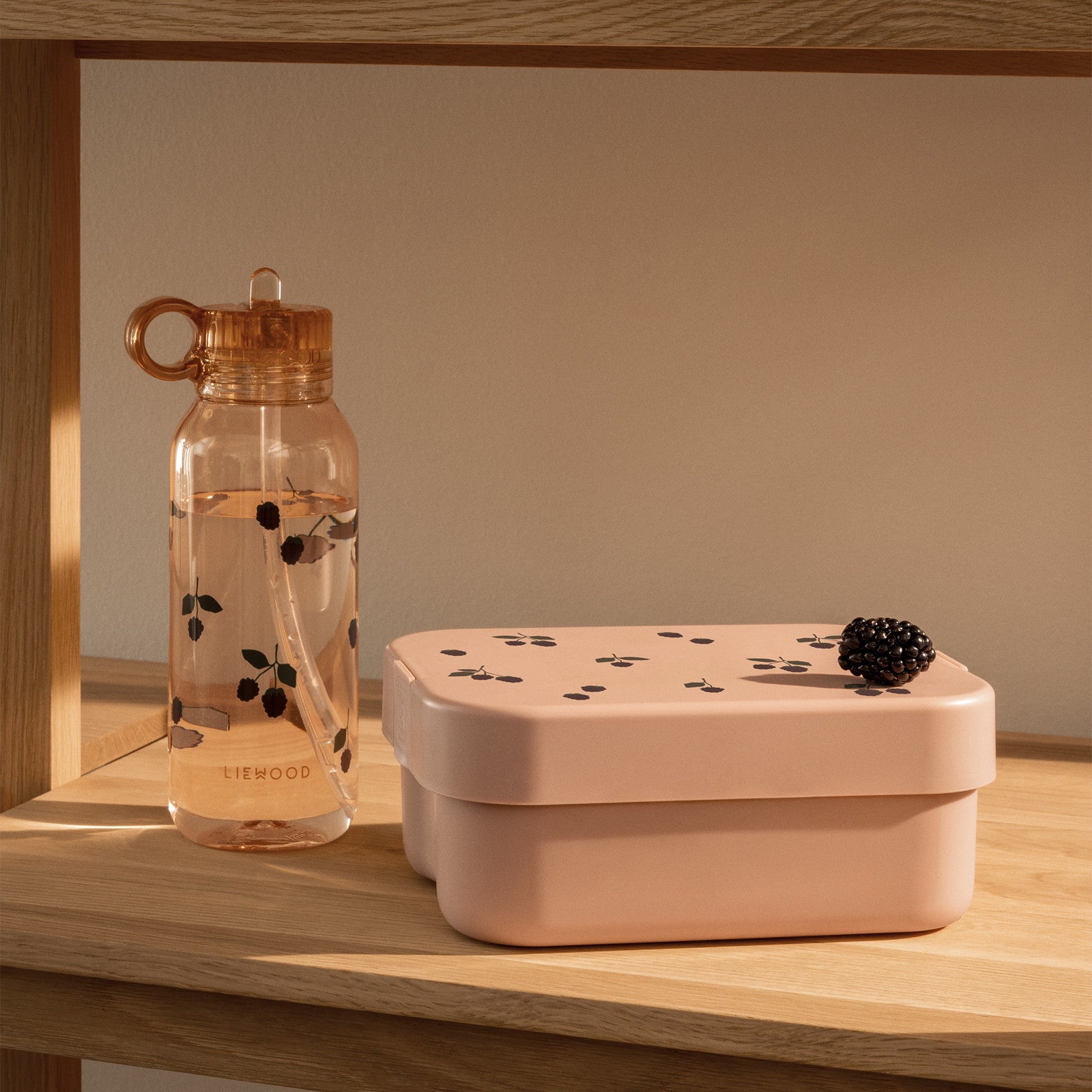 Lunchbox Set Chelsey Printed Berry Pale Tuscany