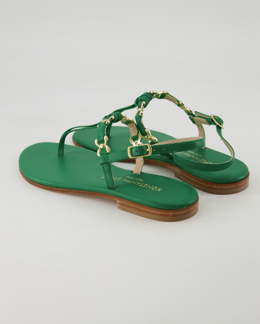 Konstantin Starke Farfallina Sandalen in Grün
