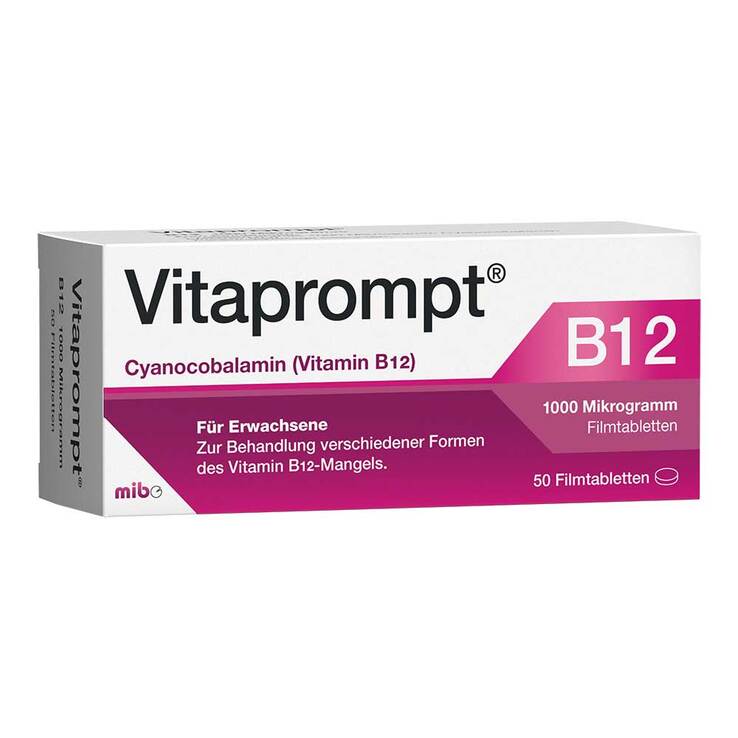 VITAprompt B12 1000 Mikrogramm Filmtabletten, 50 St
