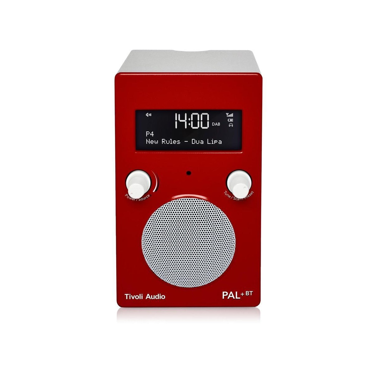 Tivoli Audio PAL+BT DAB+/Bluetooth Rød