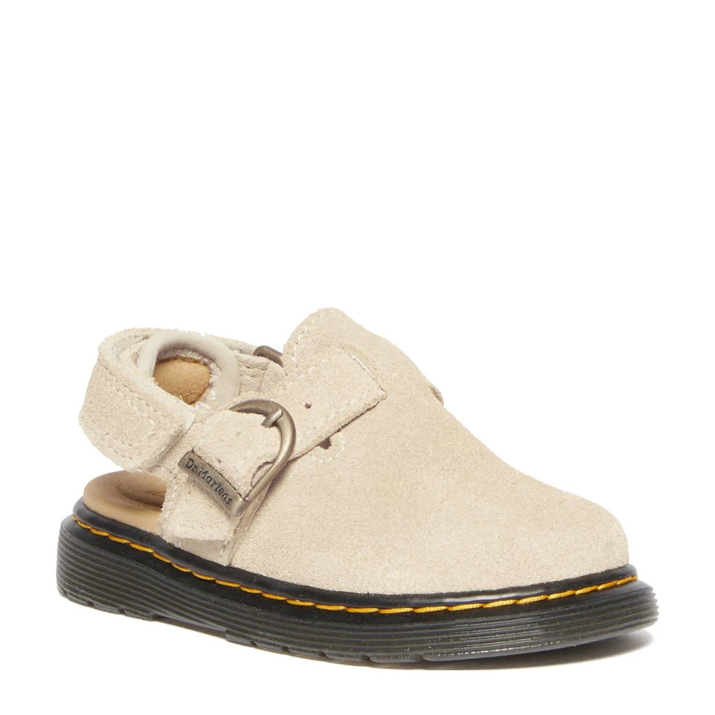 Dr. Martens Jorgie Tsuède clogs light tan bronx