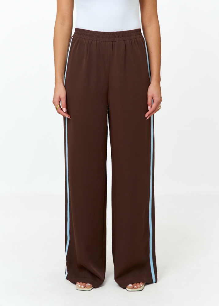 Alissa broek choco bruin