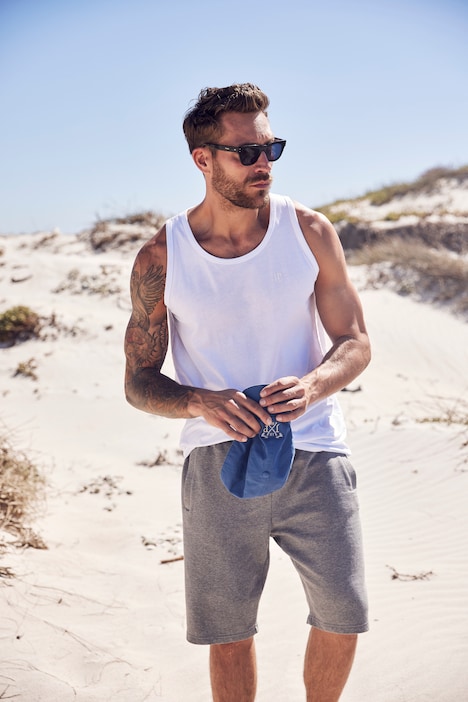 Bermuda, Basic, kurze Jogginghose, bis 8XL
