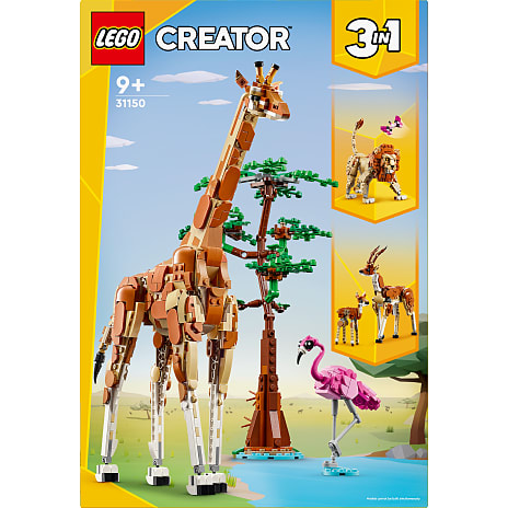 LEGO Creator Vilde safaridyr 3-i-1 31150