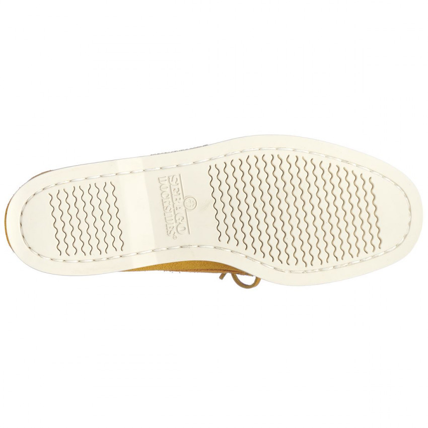 DOCKSIDES SCHOODIC BEAT OUT Yellow Mustard-Mocassins pour homme en cuir suede
