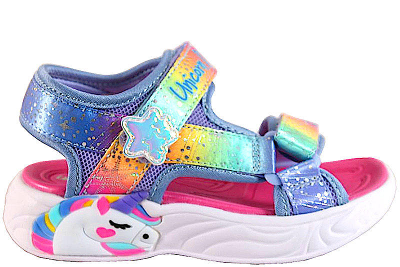 SKECHERS S LIGHTS - MAJESTIC BLISS MED LYS