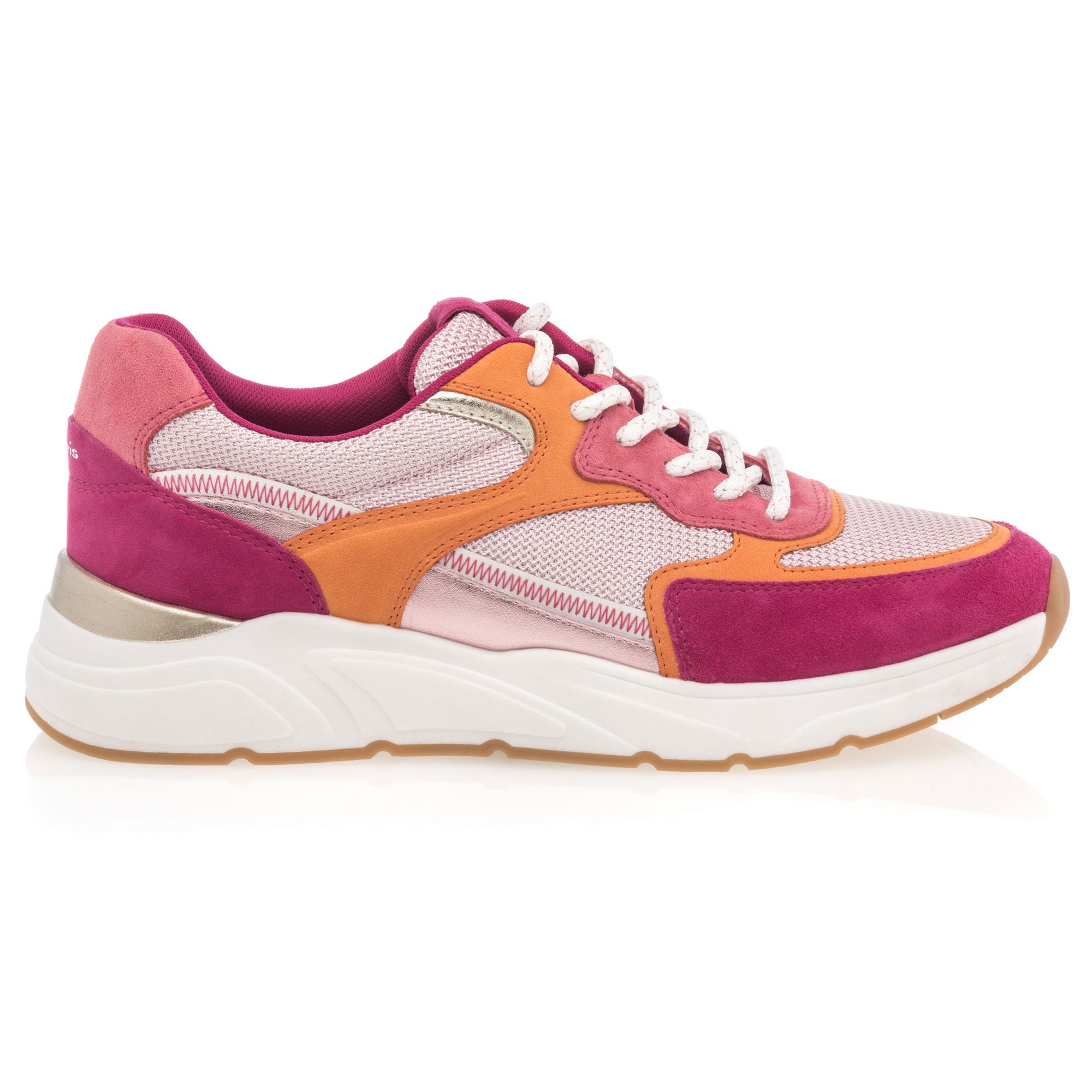 Baskets basses Femme fuchsia