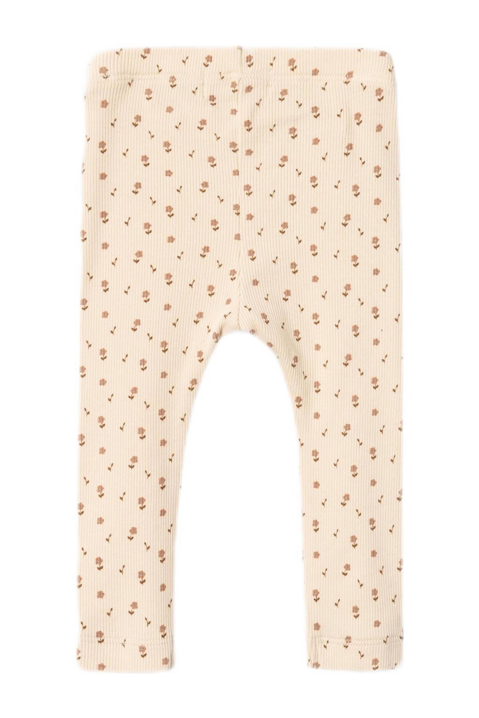LIL' ATELIER baby regular fit broek NBFGAGO offwhite