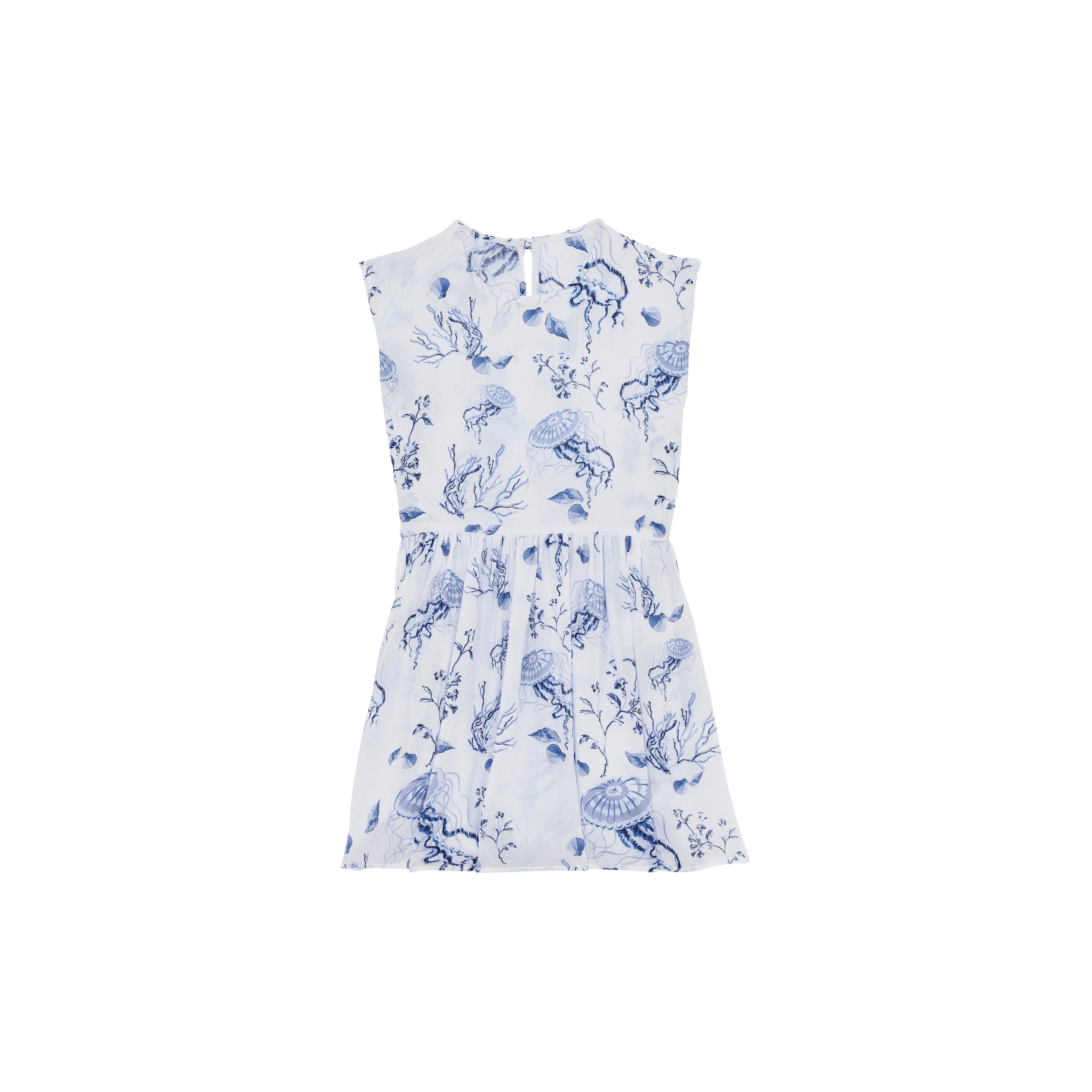 Robe en viscose fille Medusa and Shells