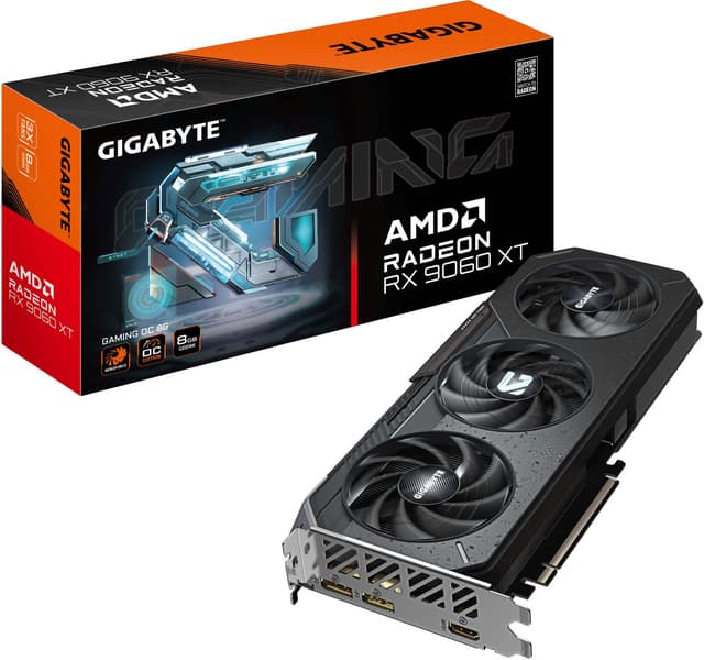 Gigabyte Radeon RX 9060 XT GAMING OC 8GB grafikkort