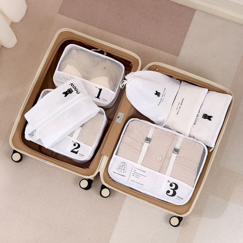Coolkiss - Reispakkubus Kledingorganizer (Diverse ontwerpen) / Set