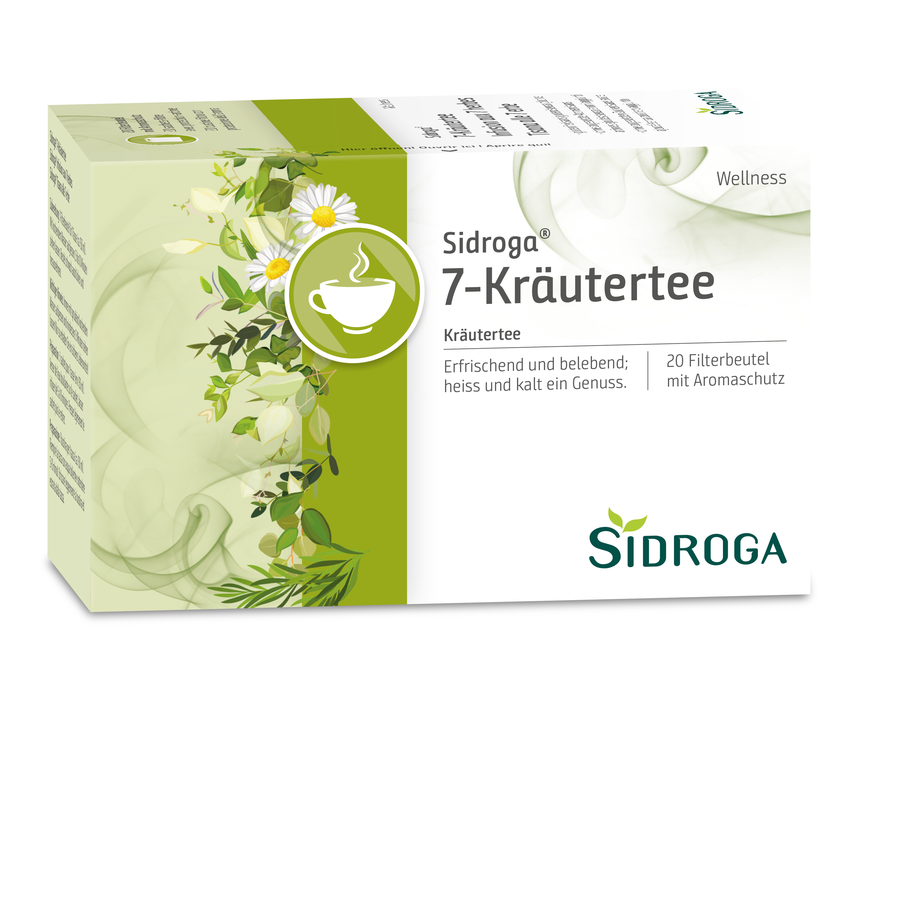 Sidroga 7-Kräuter Tees Btl 20 Stk