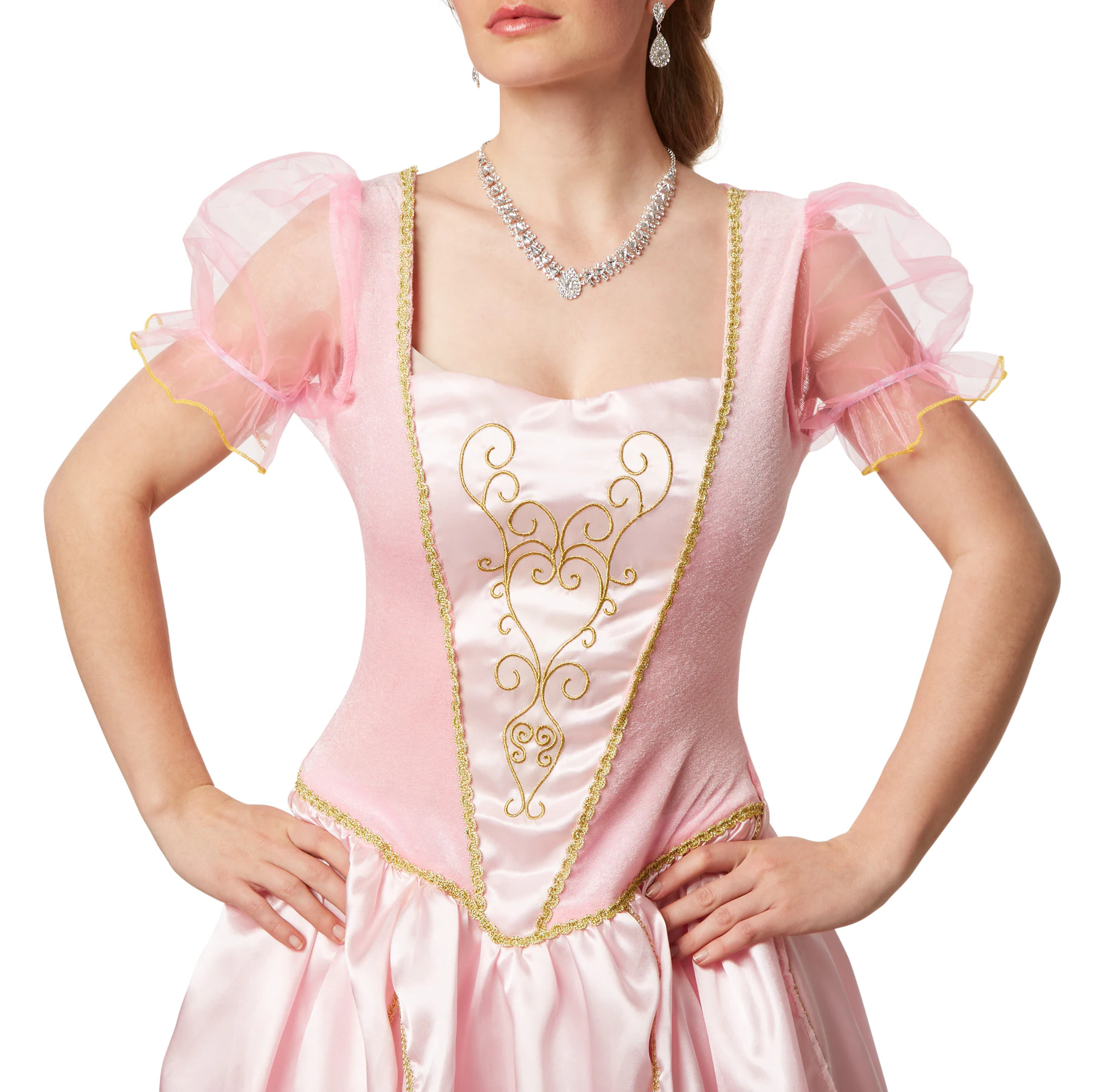 tectake® Frauenkostüm Prinzessin Dornröschen