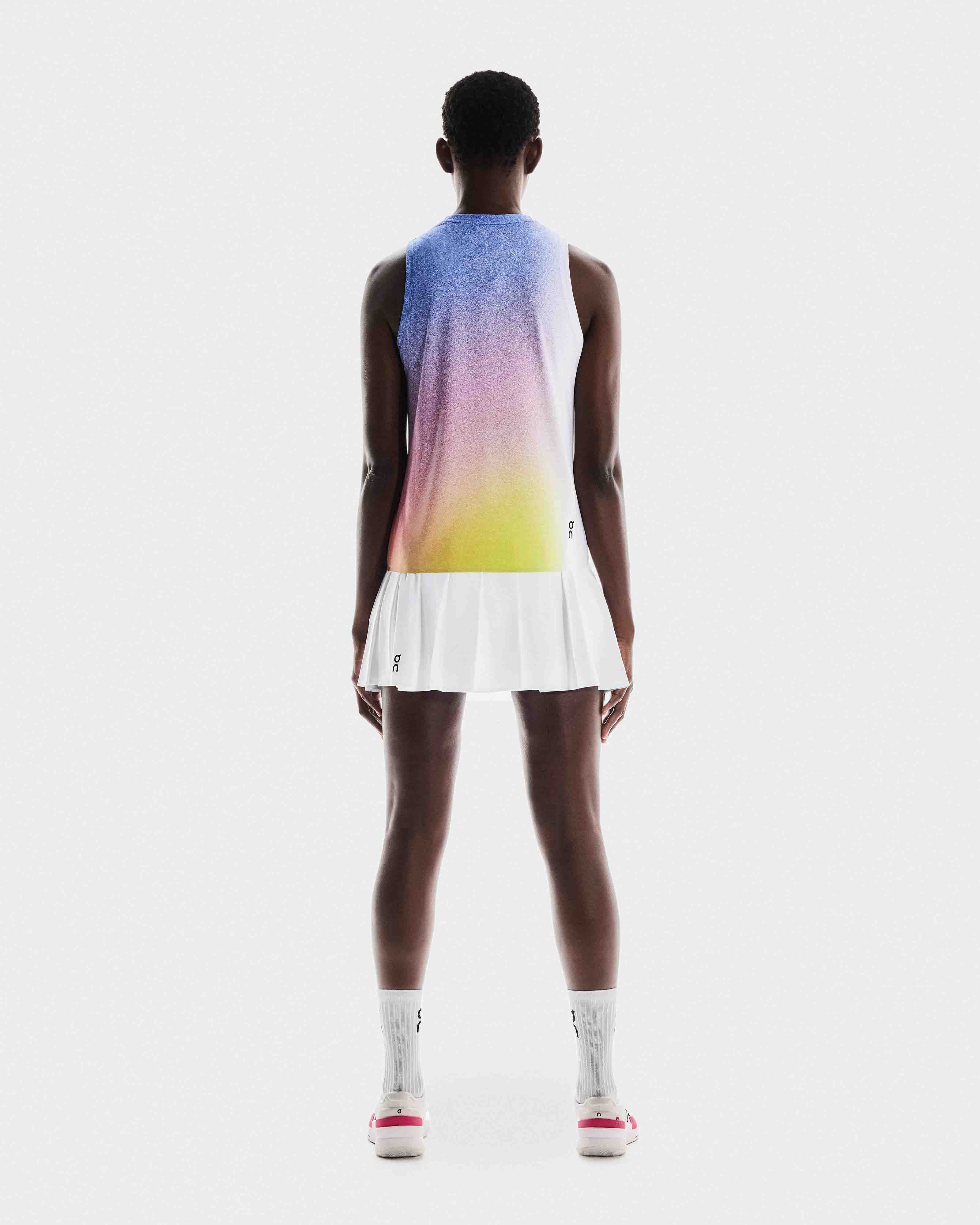 Court Tank Dame White/Indigo
