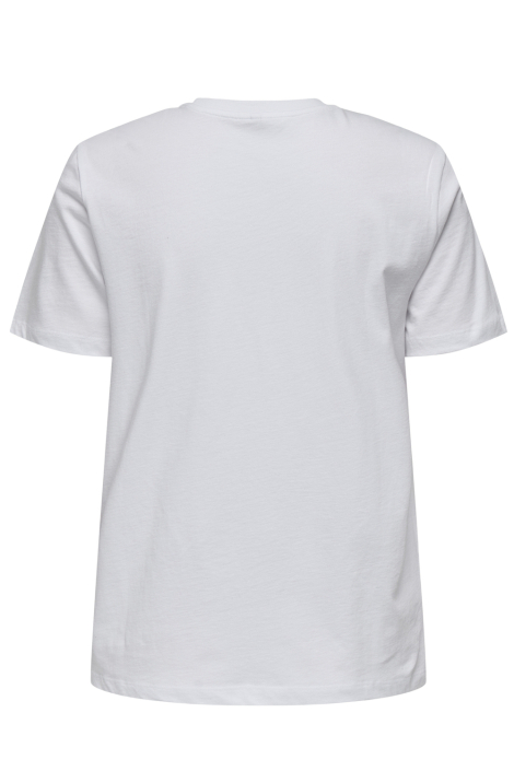 Only witte dames t-shirt