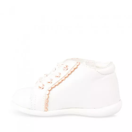 Bottines BLANC FREEMOUSS GIRL CUIR