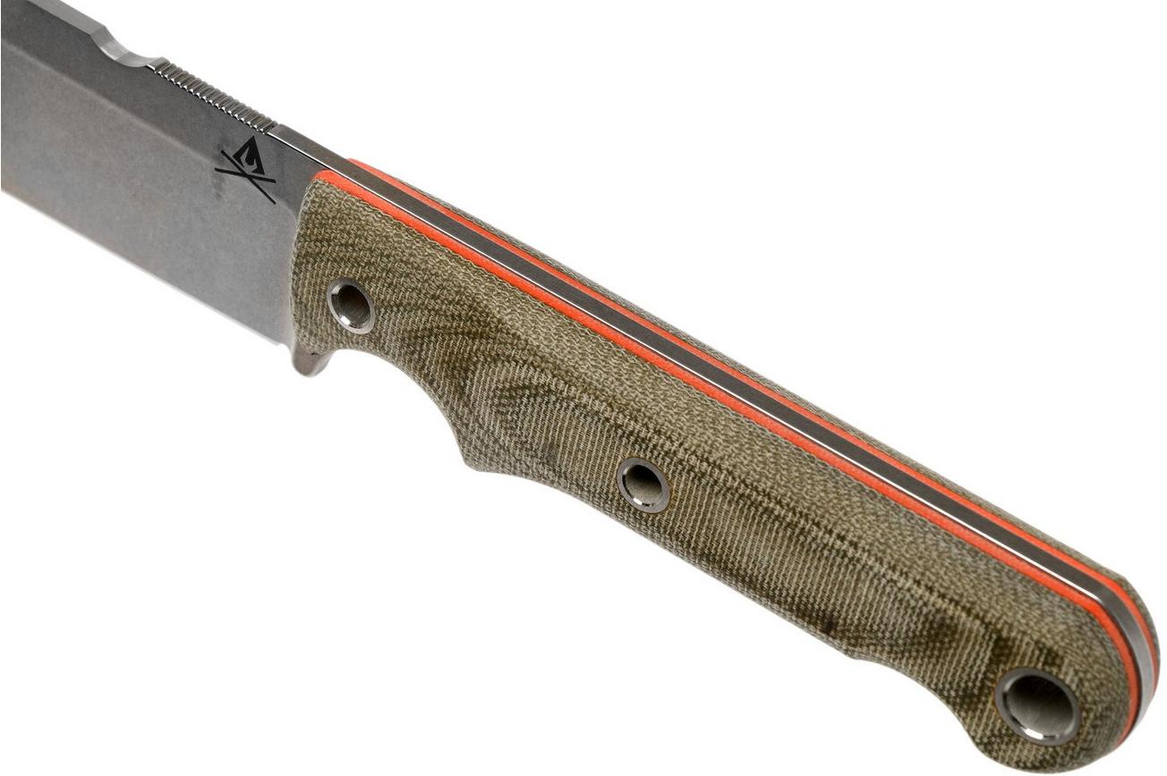 White River Knives FC4 Firecraft survivalmes, Kydex schede met firesteel