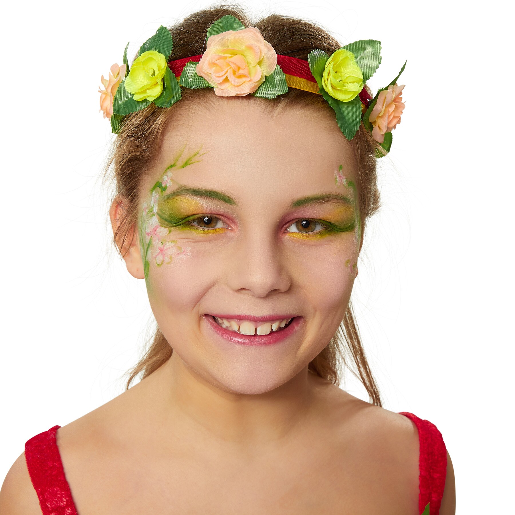 tectake® Mädchenkostüm Blumenfee