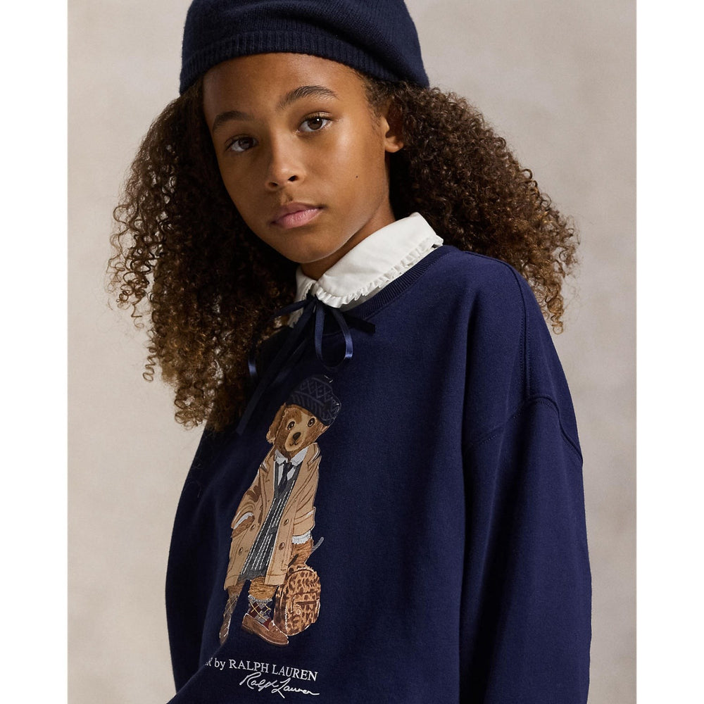 Køb Polo Ralph Lauren Refined Navy Girl Sweatshirt