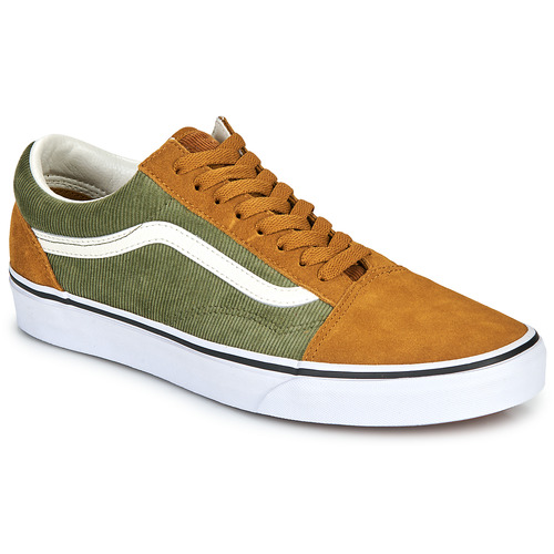 Vans - OLD SKOOL - Kaki / Marron