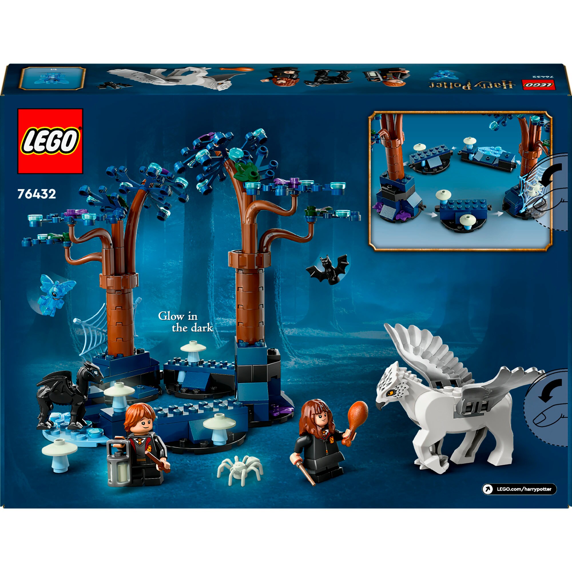 LEGO Konstruktionsspielzeug Harry Potter Der verbotene Wald: Magische Wesen